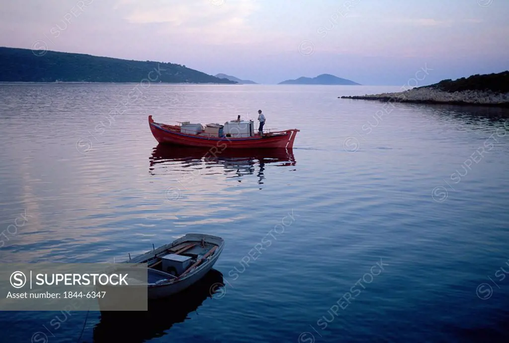 Sporades, Alonissos Steni Vala, fishing boats