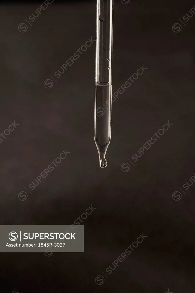 Close-up of a pipette