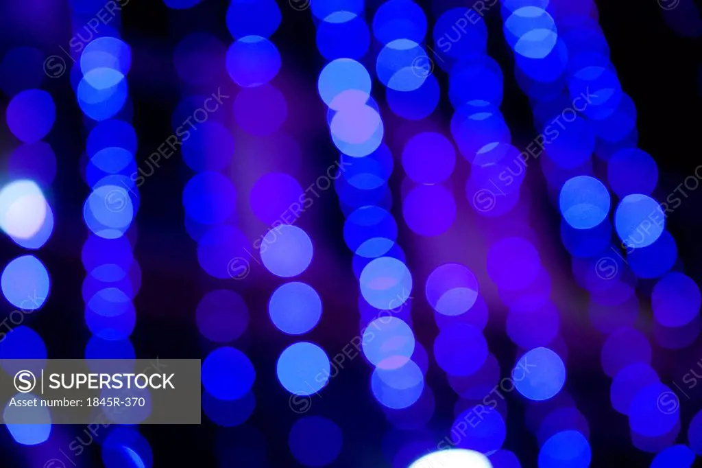 Close-up of decoration of Diwali lights