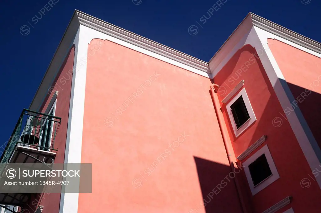 Low angle view of a building, Ponza, Province Of Latina, Lazio, Italy