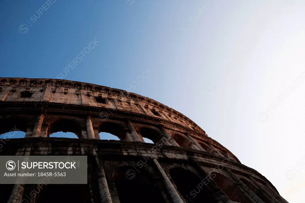 Ruins of an Amphitheater, Colosseum, Rome, Lazio, Italy