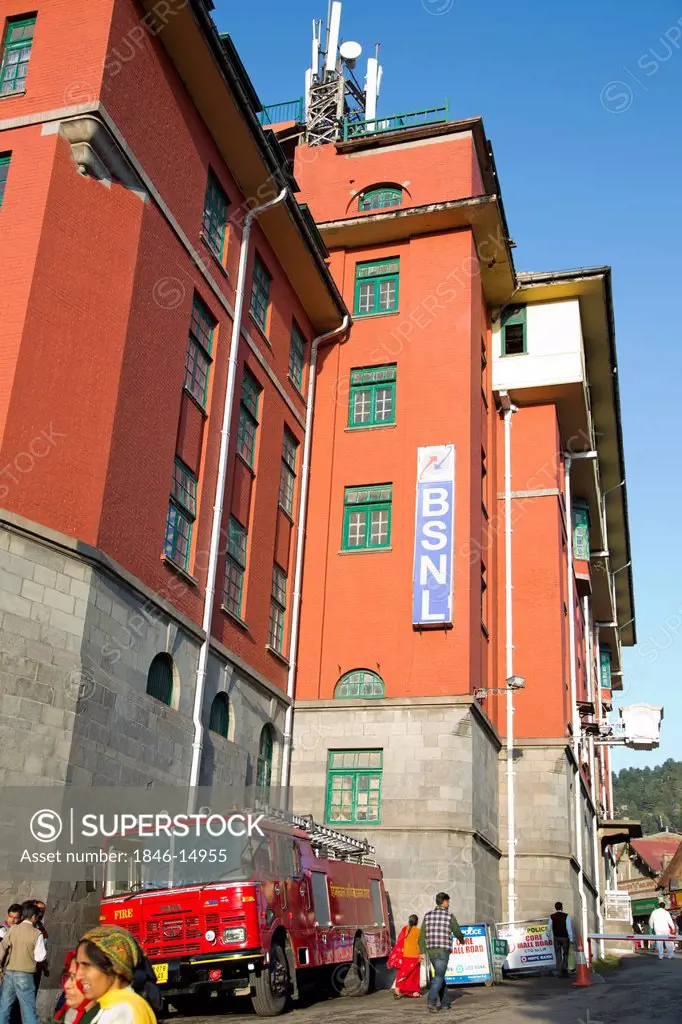 Low angle view of an office building, Shimla, Himachal Pradesh, India