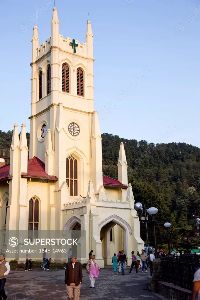Christ Church of Shimla, Himachal Pradesh, India