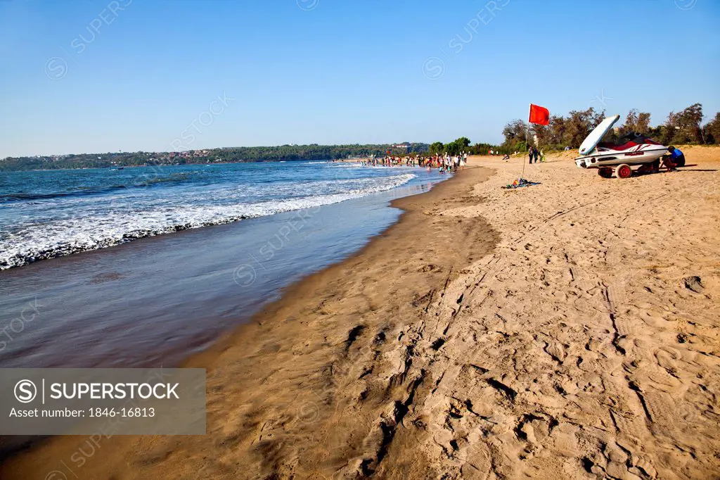 Miramar Beach, Panaji, North Goa, Goa, India