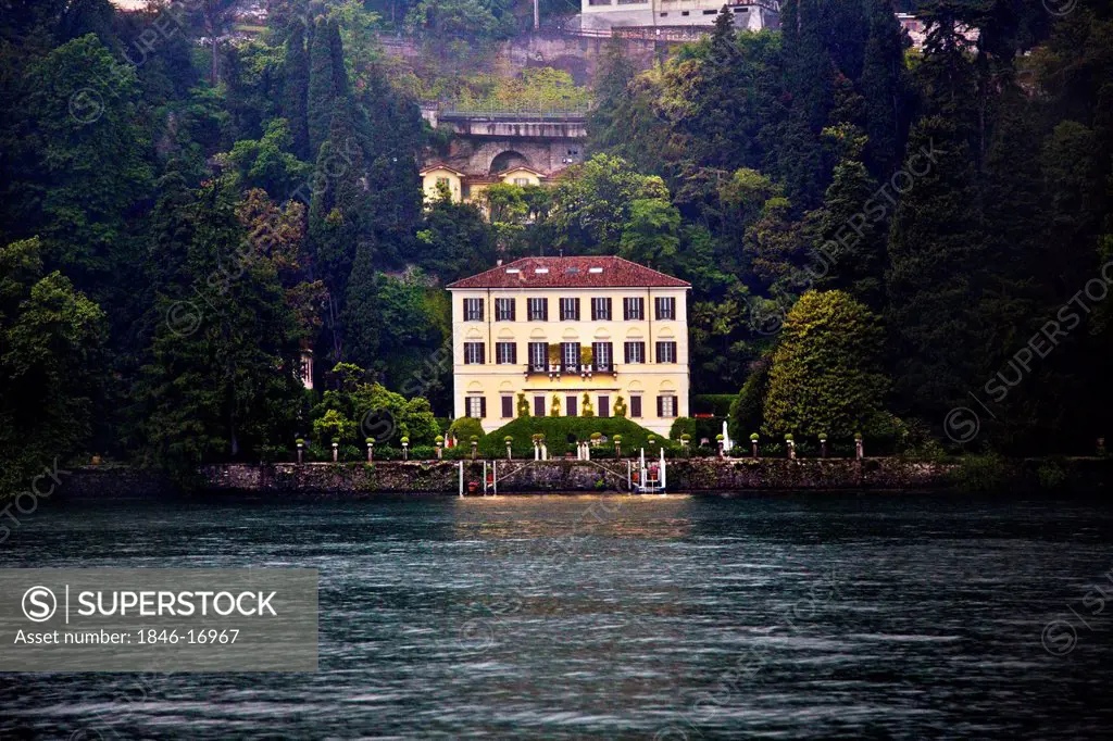 Villa d'Este Hotel at the waterfront, Lake Como, Como, Lombardy, Italy
