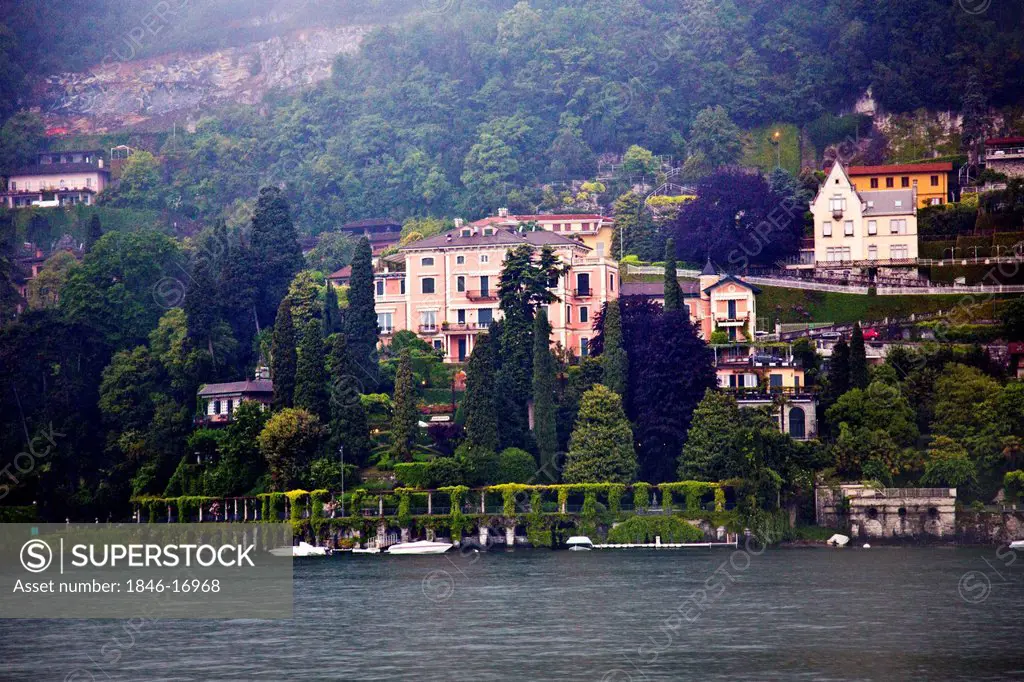 Villa d'Este Hotel at the waterfront, Lake Como, Como, Lombardy, Italy
