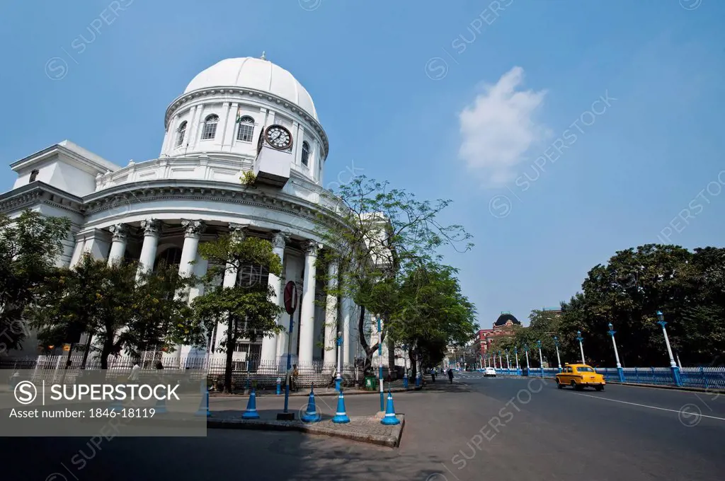 Facade of a government building, General Post Office (GPO), Kolkata, West Bengal, India