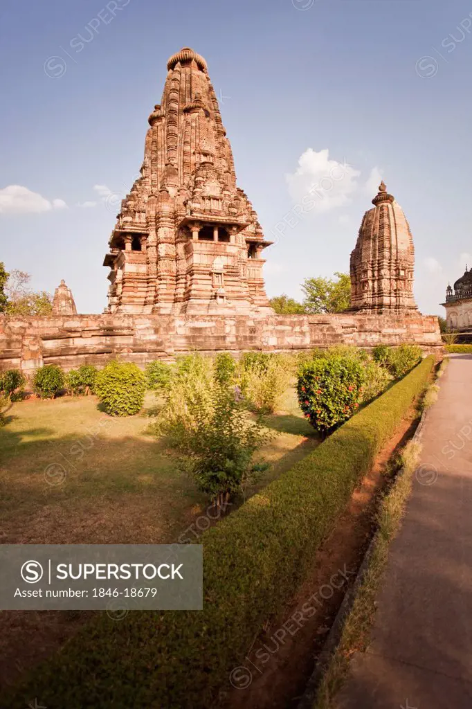 Temple, Khajuraho, Chhatarpur District, Madhya Pradesh, India