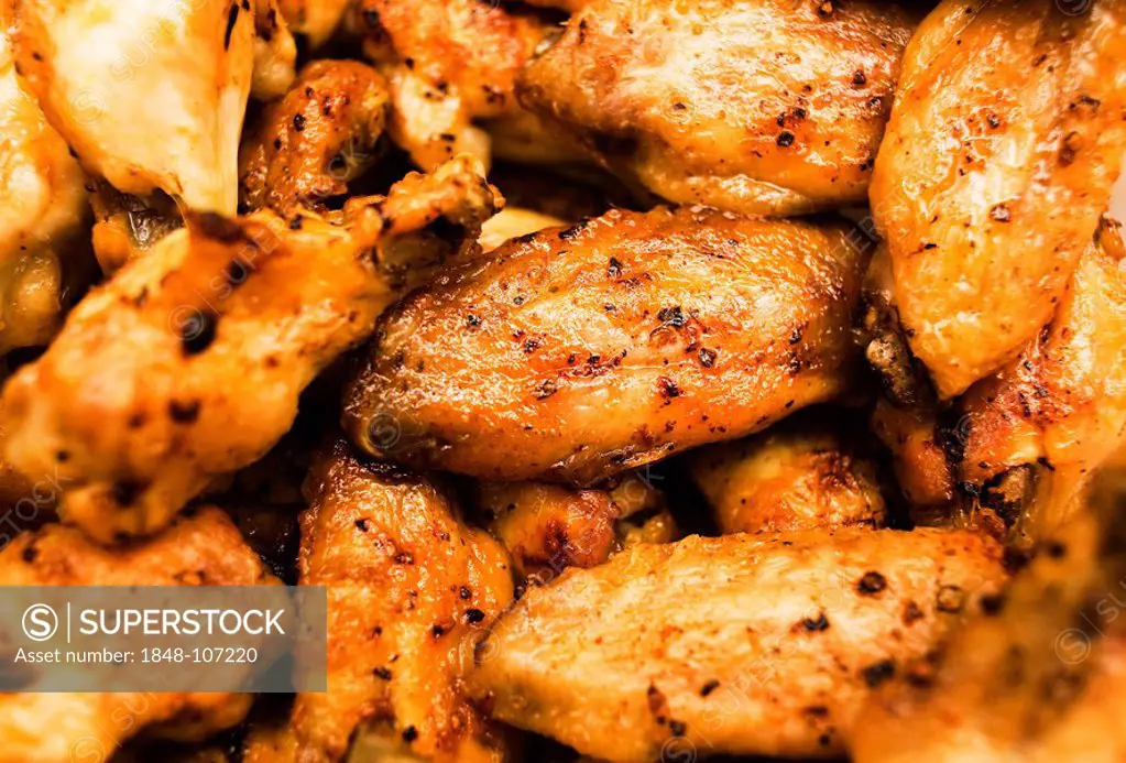 Buffalo wings - spicy chicken wings.