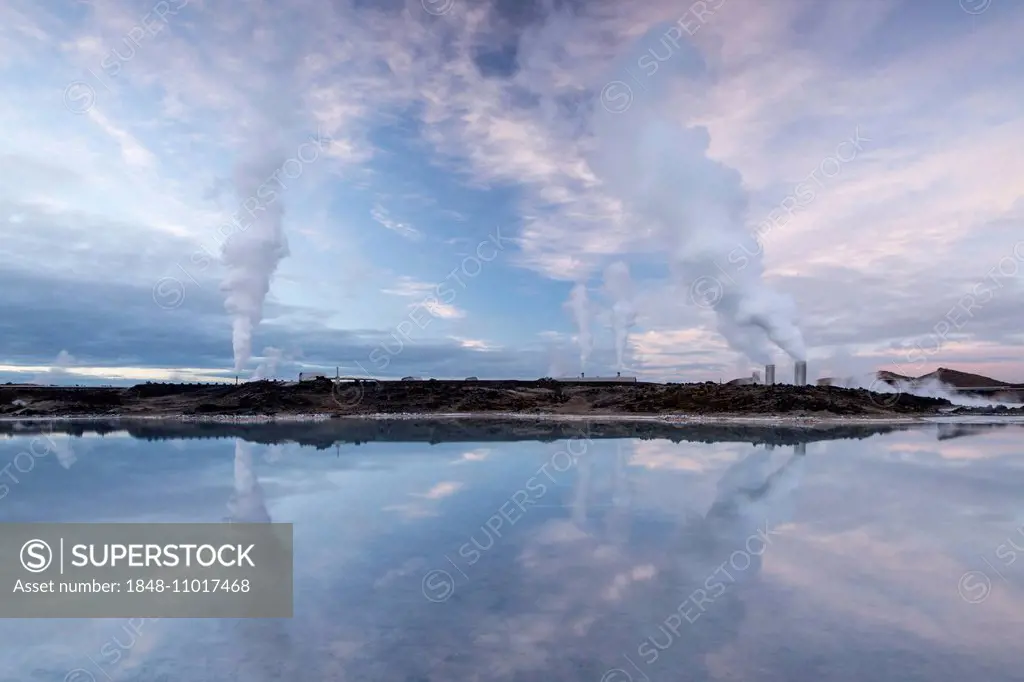 Suðurnes Geothermal Power Plant, Southern Peninsula, Reykjanesskagi, Iceland