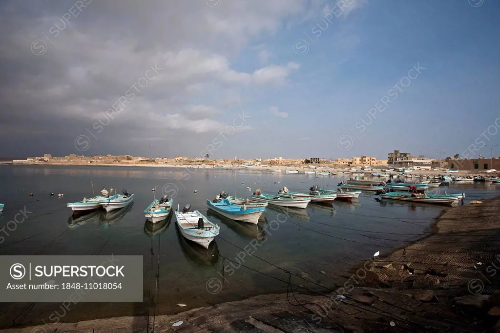 Fishing port, Mirbat, Oman