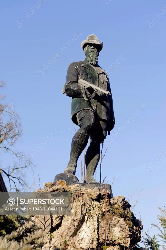 Statue of Luitpold, Prince Regent of Bavaria, Oberstdorf, Allgäu, Bavaria, Germany