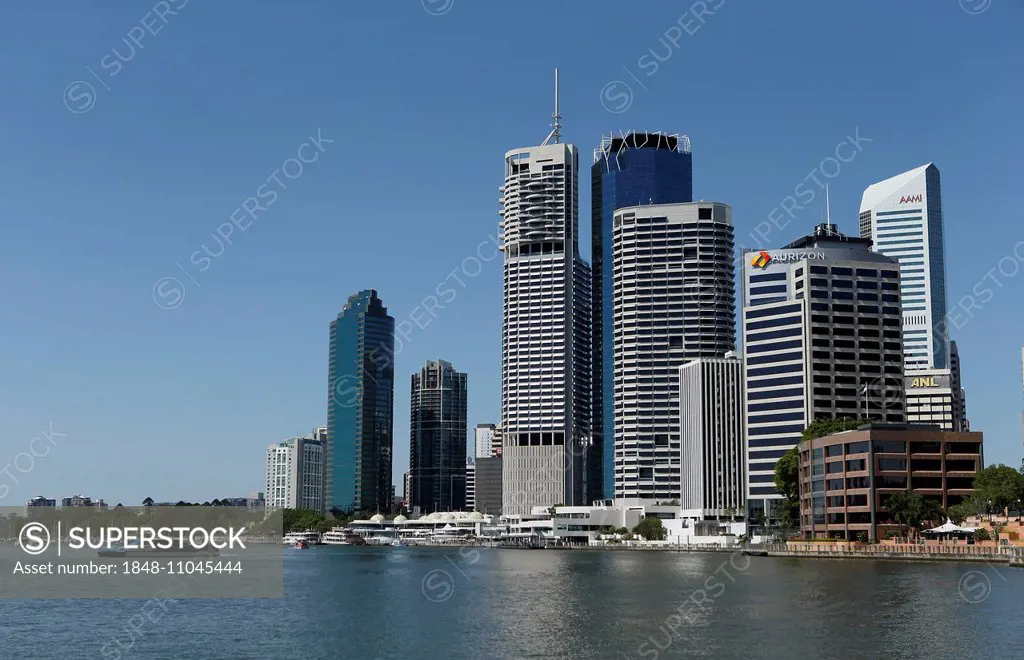 Skyline, Brisbane River, Brisbane, Queensland, Australia
