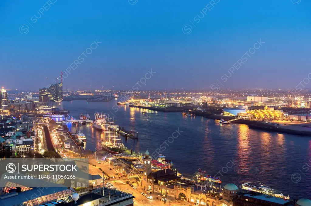 Port of Hamburg, Hamburg, Germany