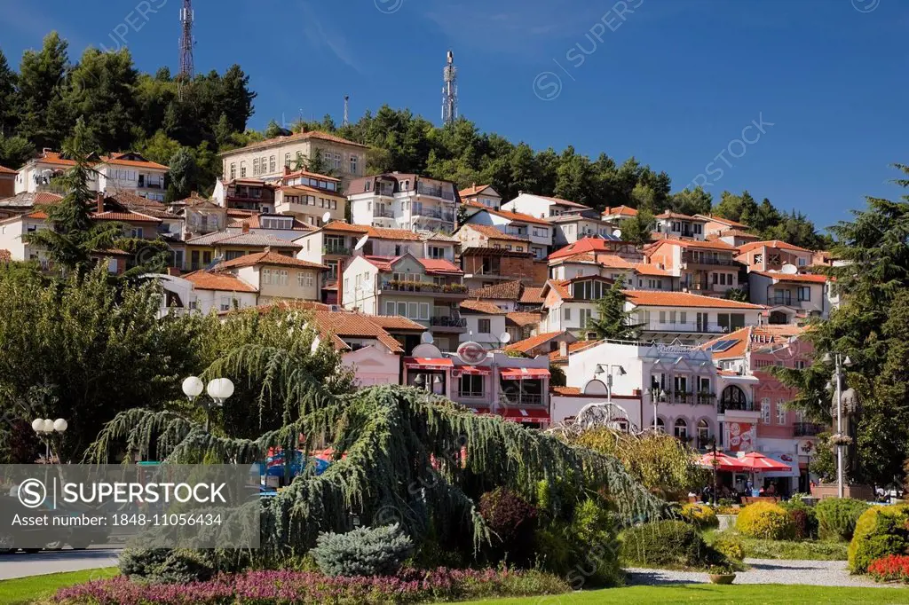 Residential buildings, Ohrid, Macedonia