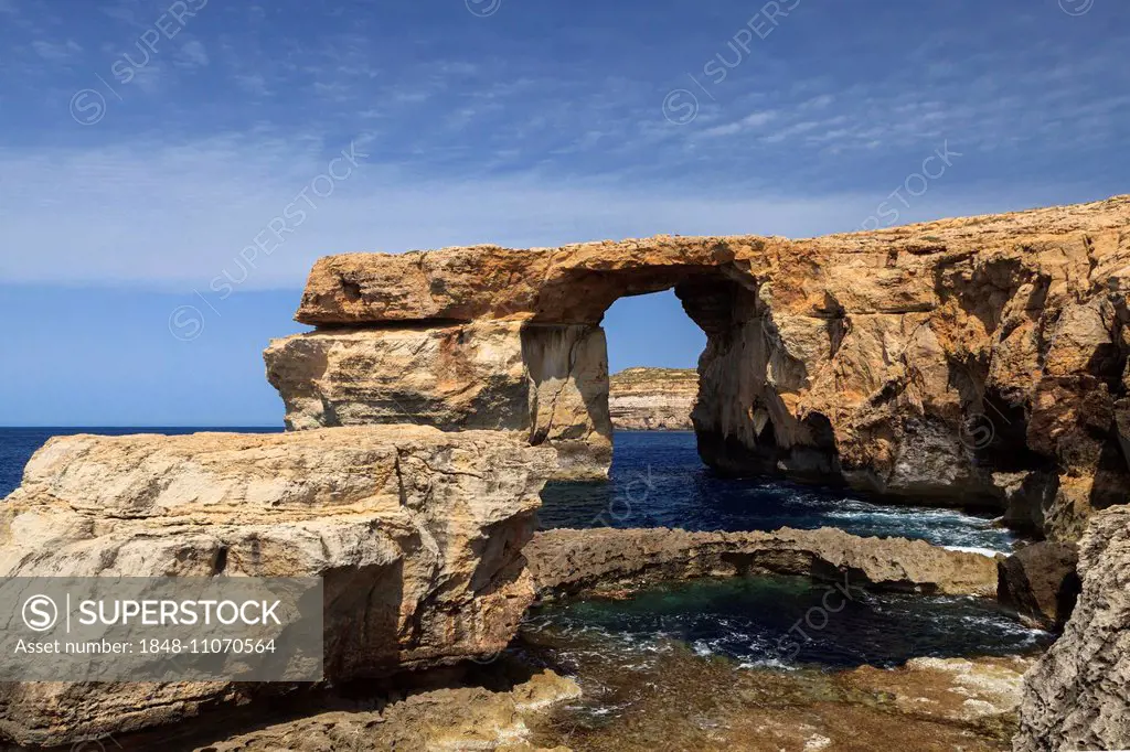 Azure Window in Dwejra Bay, Gozo, Malta