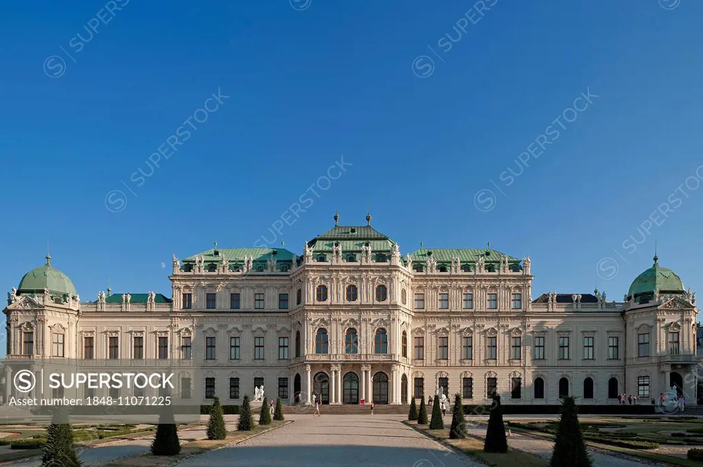 Schloss Belvedere Palace, Upper Belvedere, Vienna, Vienna State, Austria