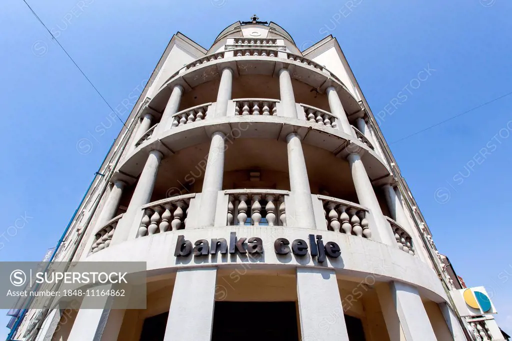 Headquarters of the Slovenian bank Banka Celje, Celje, Slovenia