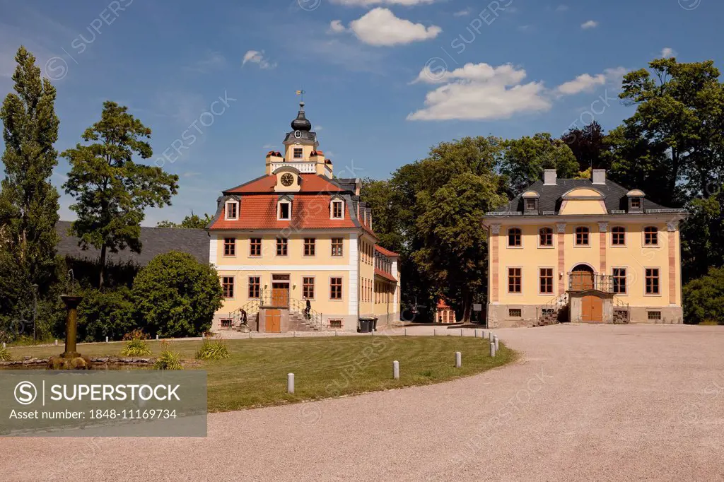 Cavalier Houses, Belvedere Castle, Weimar, Thuringia, Germany