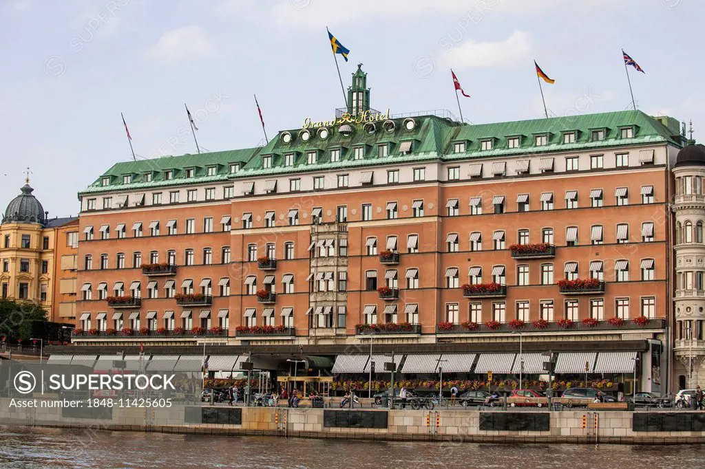 Grand Hotel, Södra Blasieholmshamnen, Stockholm, Sweden