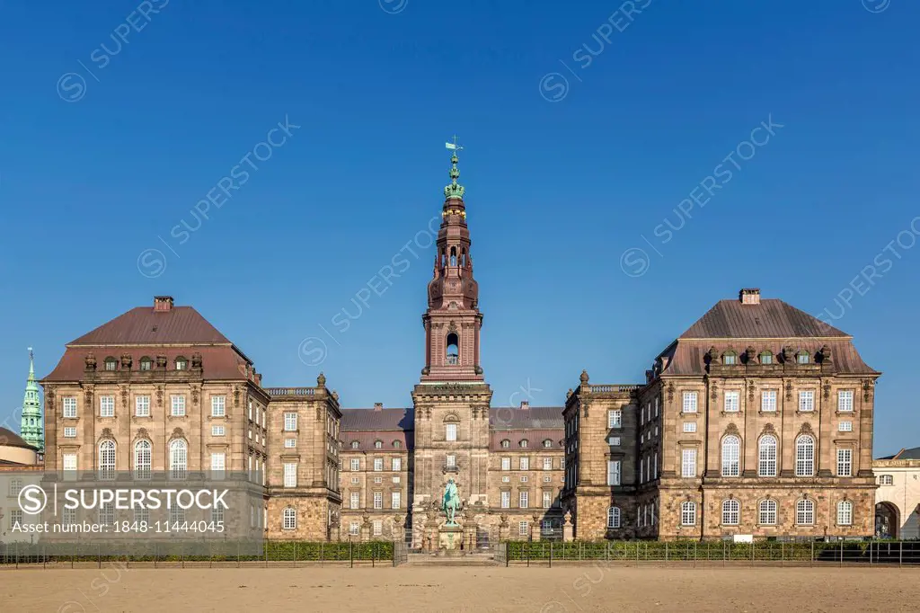Christiansborg Palace, Danish Parliament, Folketinget, Copenhagen, Denmark