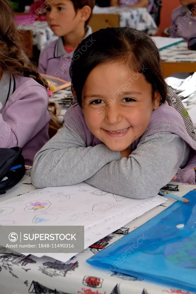 Children in a school, Kaymakli, Cappadocia, Turkey