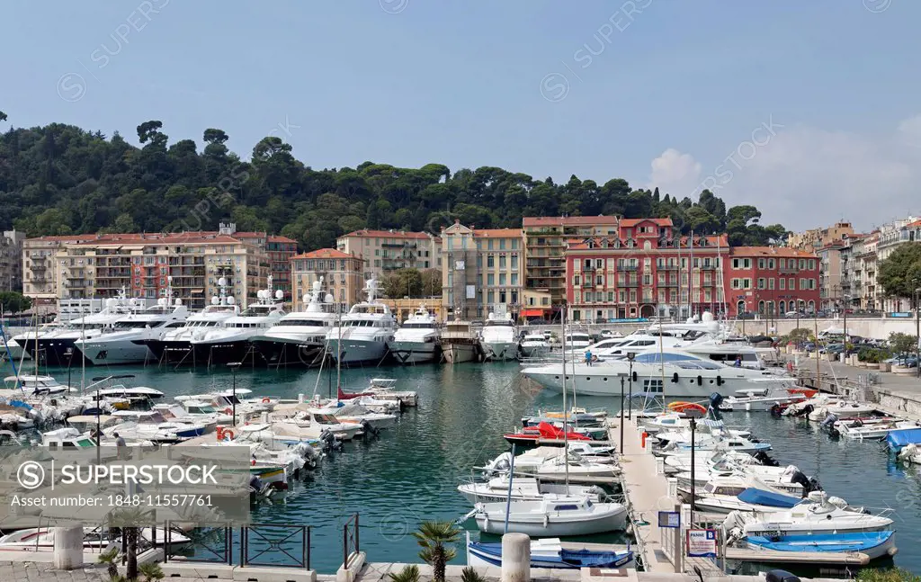 Marina, Nice, Département Alpes-Maritimes, Provence-Alpes-Côte dAzur, France