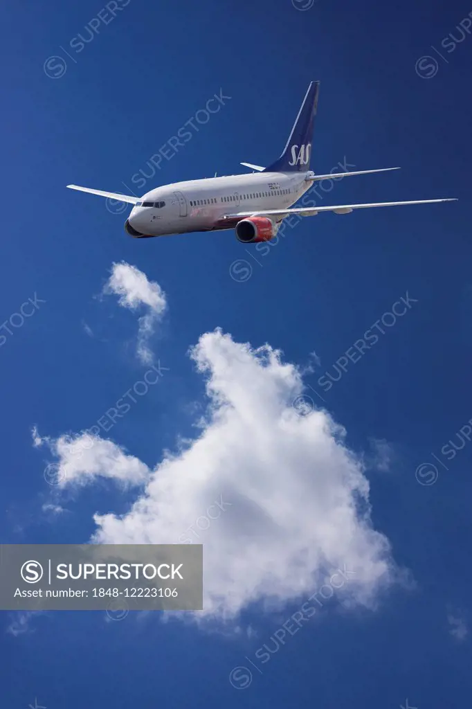 LN-RRR SAS Scandinavian Airlines Boeing 737-683 in flight