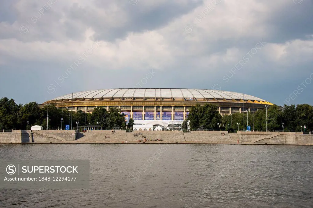 National Stadium, Moskva River, Moscow, Russia