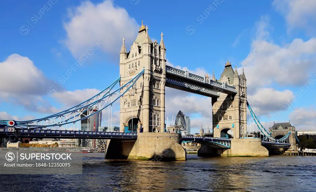 Tower Bridge, River Thames, London, England, United Kingdom