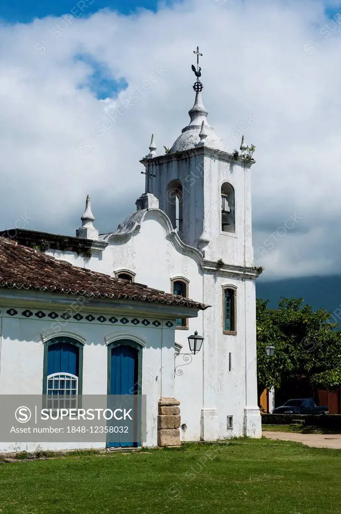 Igreja de Nossa Senhora das Dores Church, Paraty, Rio de Janeiro State, Brazil