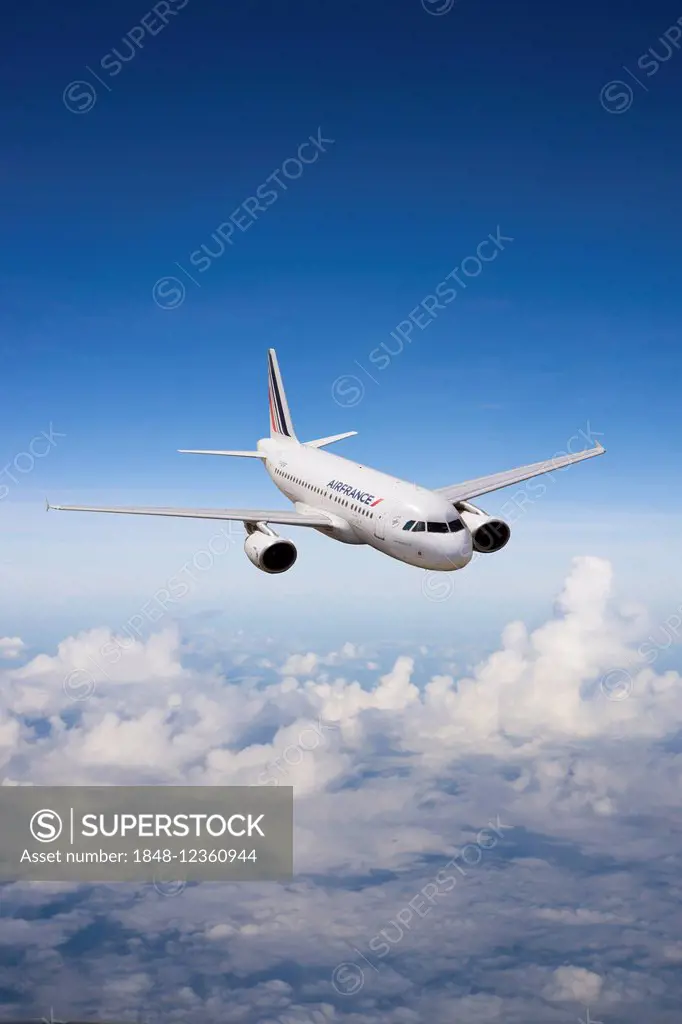 Air France Airbus A318-111 in flight