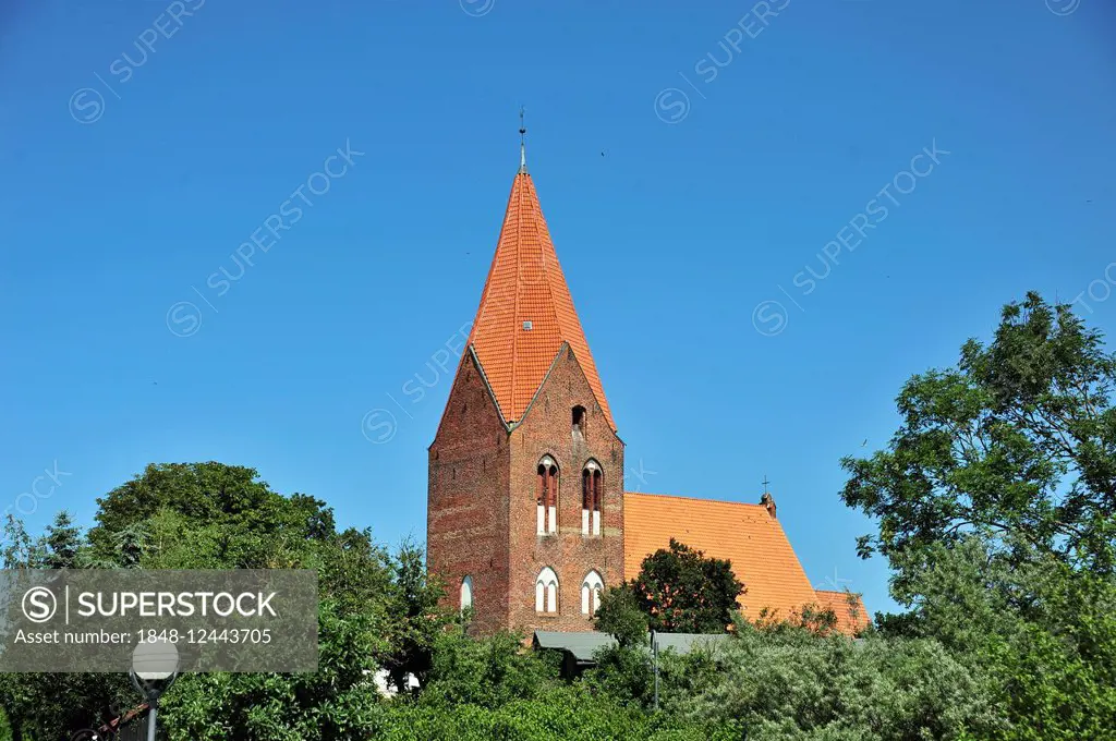 St.-Johannes-Kirche, or St. John's Church, Rerik, Mecklenburg-Western Pomerania, Germany