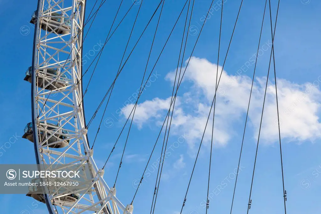 Millennium Wheel London Eye, Ferris wheel, London, England, United Kingdom