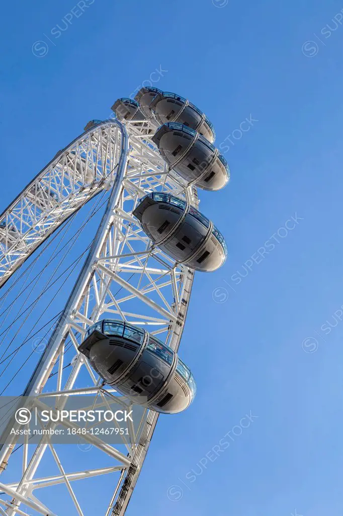 Millennium Wheel London Eye, Ferris wheel, London, England, United Kingdom