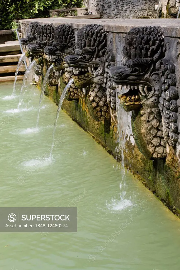 Sulphur bath Banjar Hot Springs, Bali, Indonesia