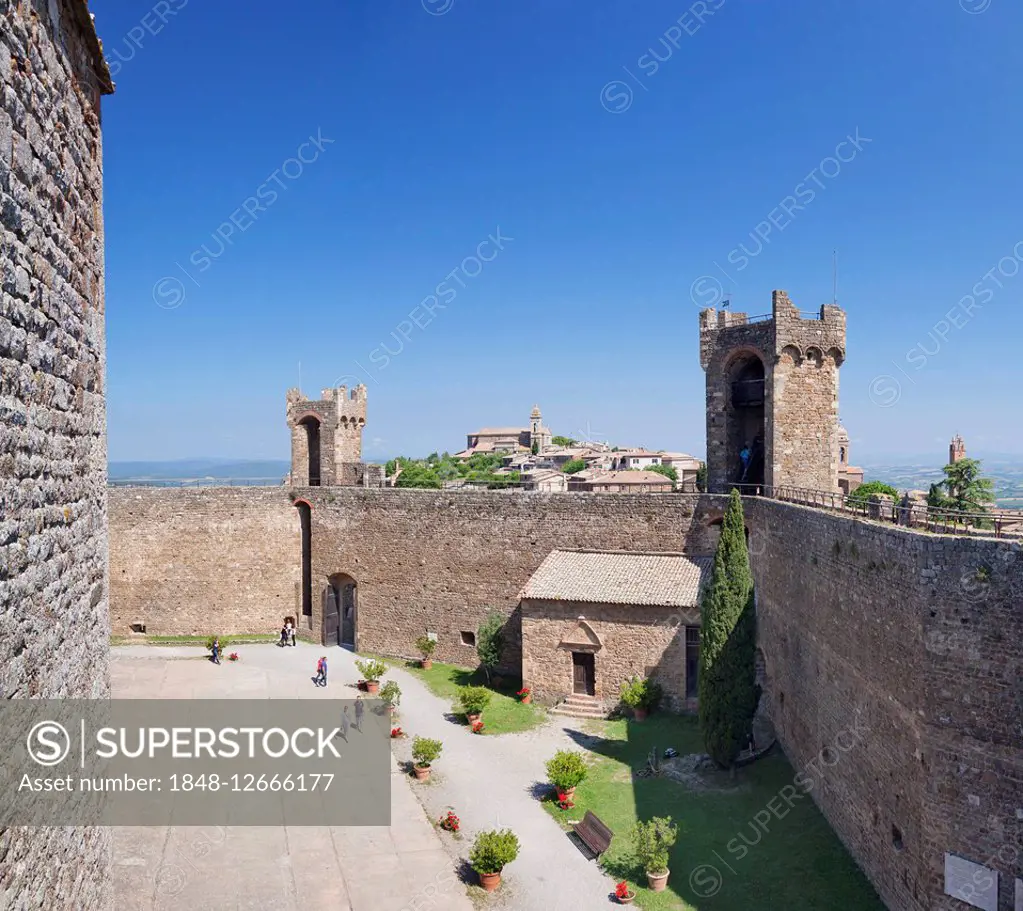 Rocca di Montalcino, Montalcino, Tuscany, Province of Siena, Italy
