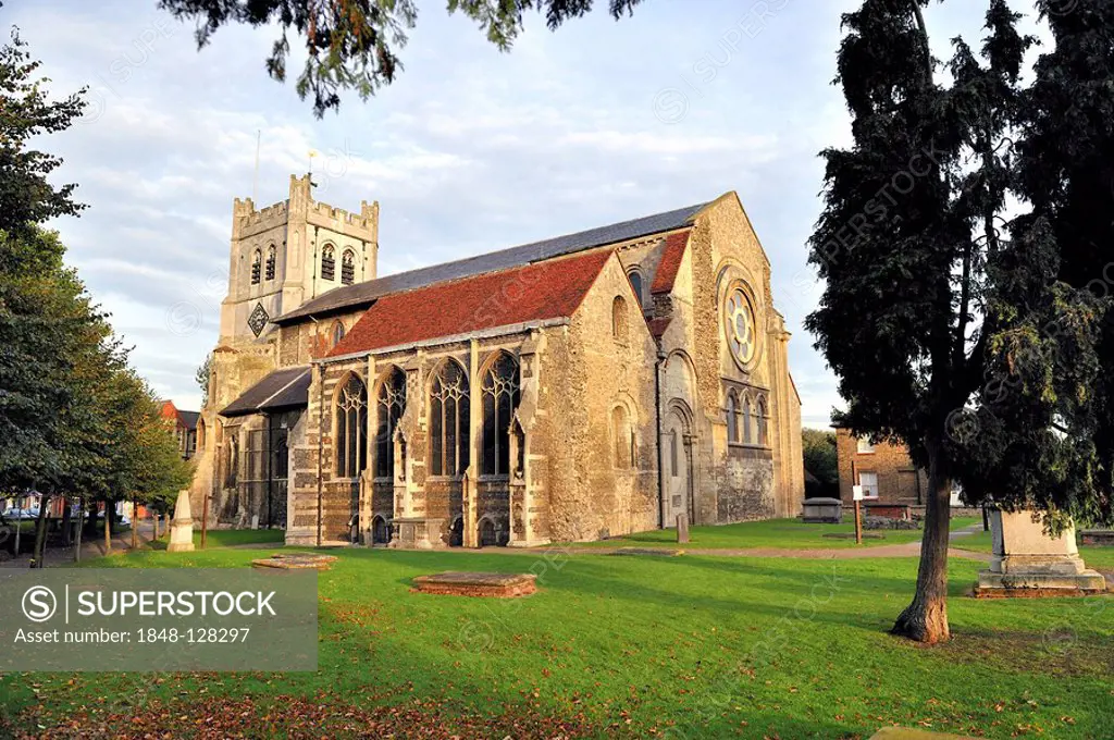 Waltham Abbey Church in Essex, United Kingdom, Europe
