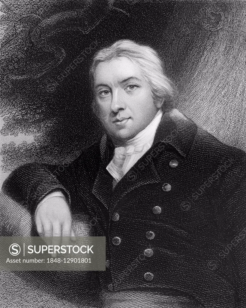 Edward Jenner, 1749, 1823, English physician and scientist