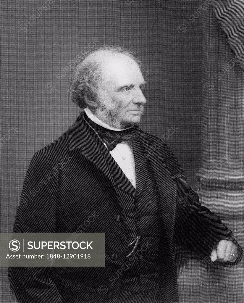 John Russell, 1st Earl Russell, 1792, 1878, British Prime Minister under Queen Victoria and liberal reformer