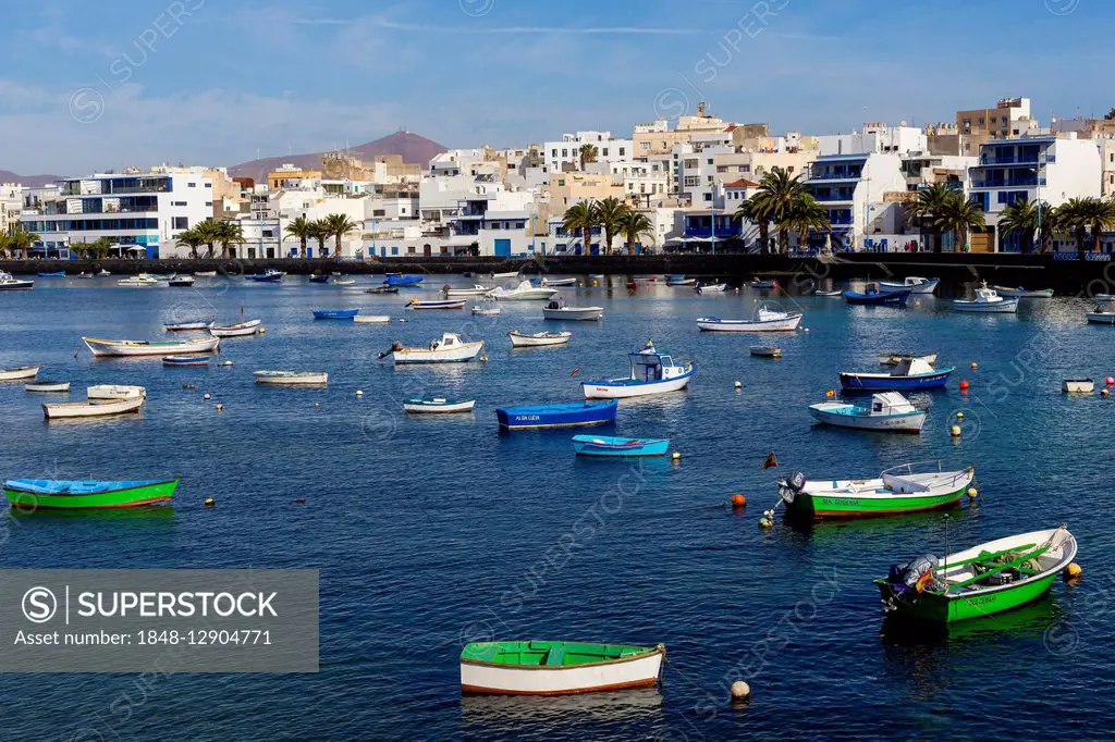 Harbor, Charco de San Gines, Arrecife, Lanzarote, Canary Islands, Spain