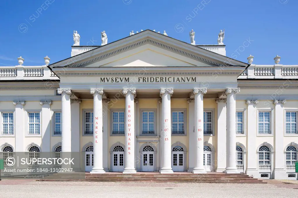 Museum Fridericianum, Landgrave's collection and art museum, Kassel, Hesse, Germany