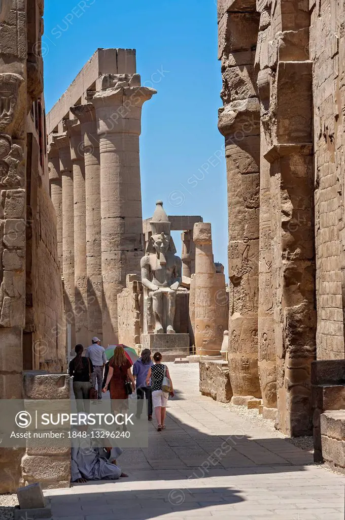Portico, Karnak Temple, Karnak, Luxor, Egypt