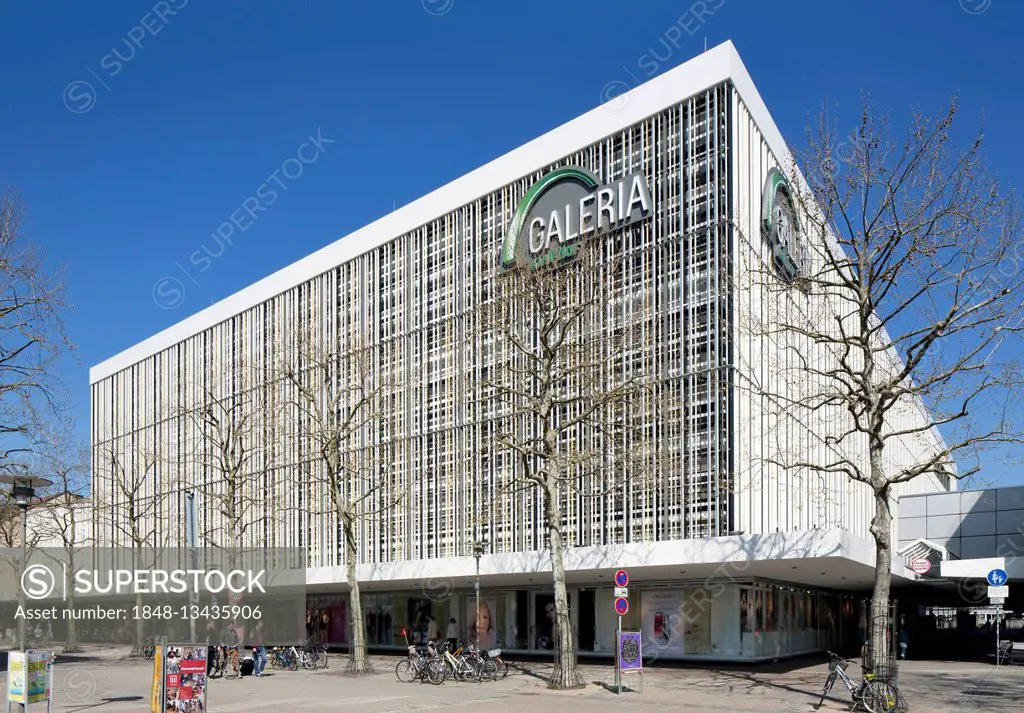 Galeria Kaufhof department store, Erlangen, Middle Franconia, Bavaria, Germany