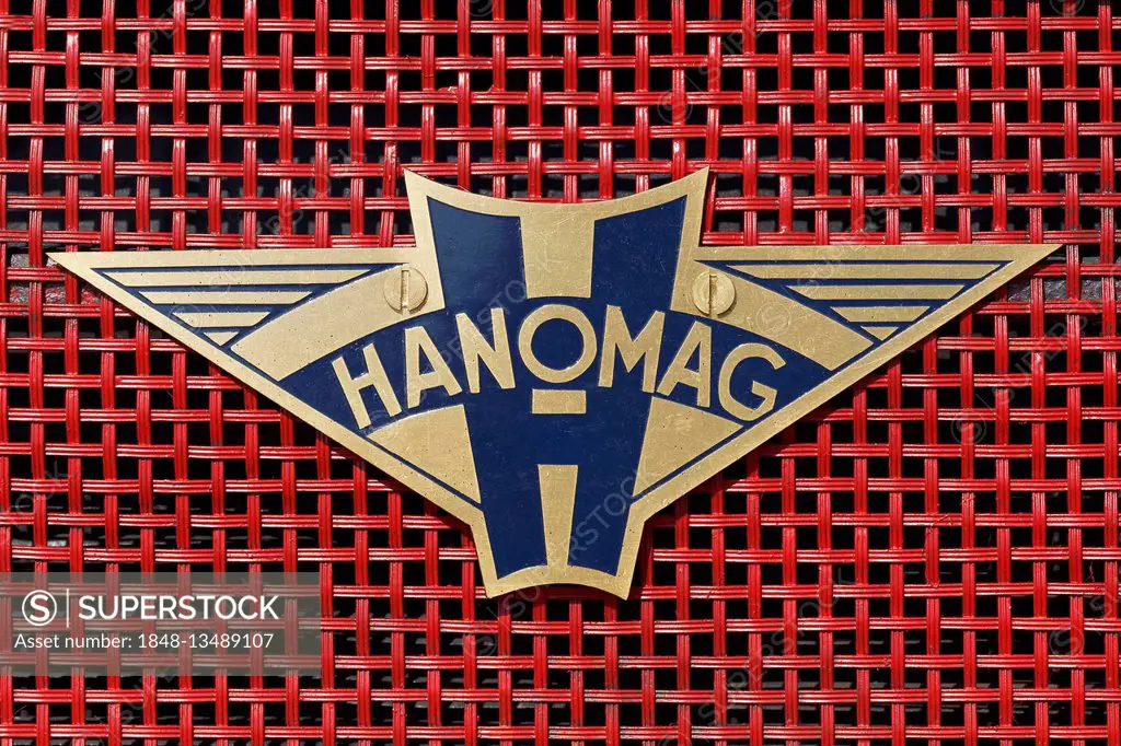 Hanomag RL 20 from 1939 with Hanomag Diesel brand emblem, Germany