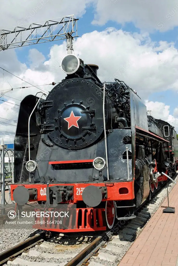 Soviet steam locomotive FD21-3125 Felix Dzerzinski, built in 1941