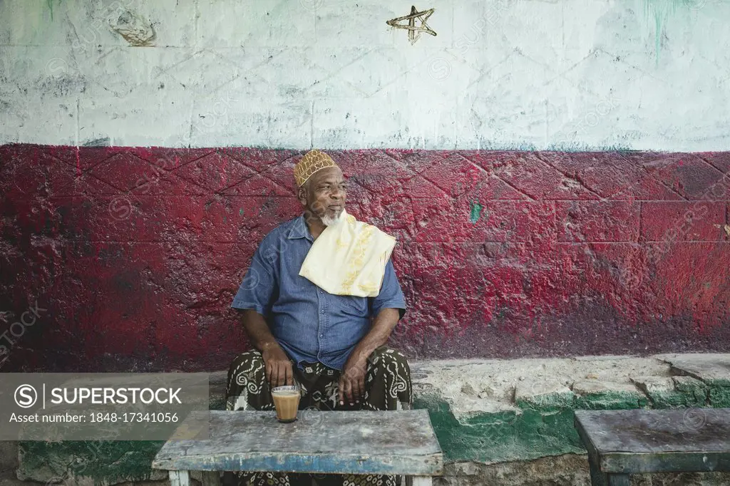 Sultan Abdullah, village elder from Madar Moge, Erigavo, Sanaag, Somaliland