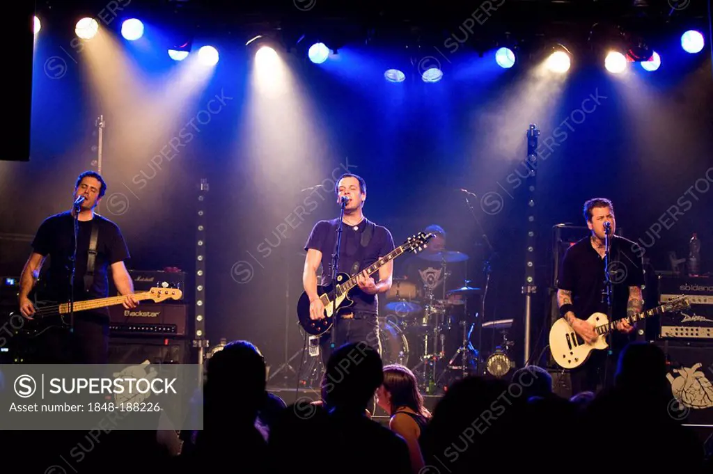 The US rock band American Steel, live in the Schueuer Lucerne, Switzerland