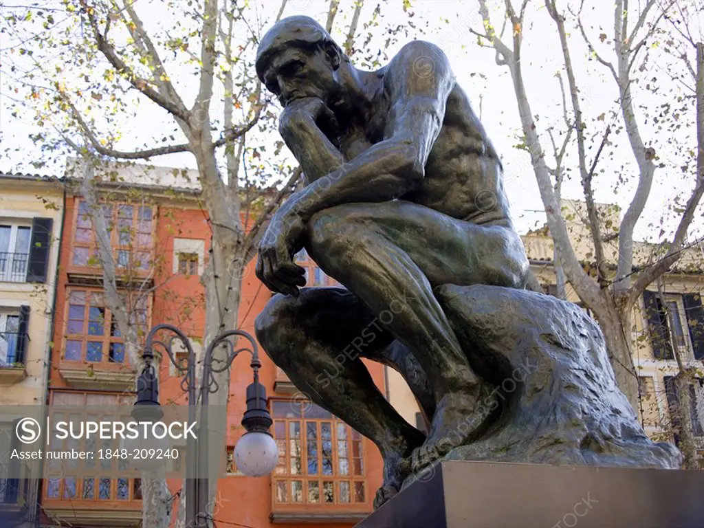Auguste Rodin - The Thinker, Le Penseur, El Pensador) Palma de Mallorca