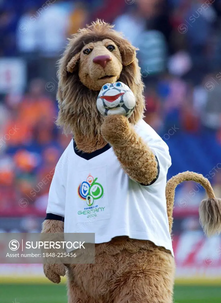 Football Worldcup mascot Goleo